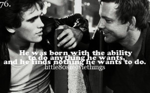 ... mickey rourke # rusty james # the motorcycle boy 80s movies 80s movie