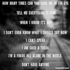 The Downtown Fiction song lyric