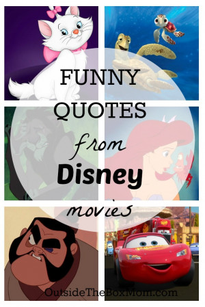 disney movie quotes funny