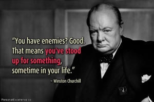 ... up for something, sometime in your life' - Winston Churchill #quote