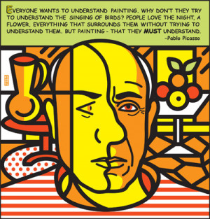 Not so well known quotes from well known artists. by Bob Kessel