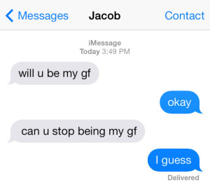 Some of the Most Ridiculous Breakup Texts
