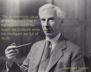 Bertrand Russell on the Trouble With the World