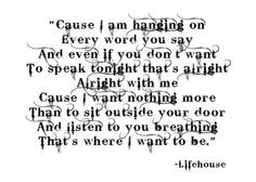 lifehouse more lifehouse lyrics quotes fave songs lifehouse breath ...