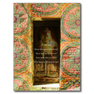 Inspirational Buddha quote about forgiveness Postcard