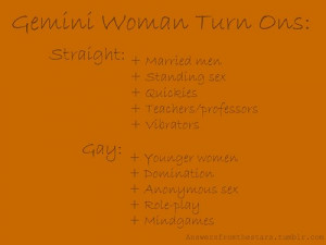 Gemini #gemini woman #turn ons #astrology