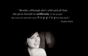 one tree hill quotes brooke davis