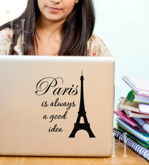 Audrey Hepburn Quote with Eiffel Tower Paris is by HouseHoldWords, $7 ...