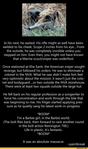 Barrett 50 Cal Sniper Rifle