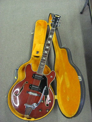 beautiful vintage electra hollowbody model 2227 electric guitar w case