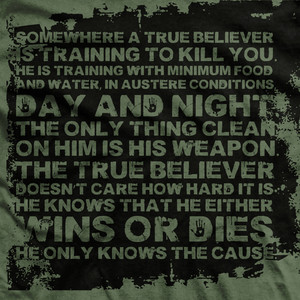 GREEN True Believer Normal Fit T-Shirt