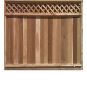 FT Cedar Fence Panels