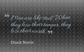 Chuck Norris Men Quotes Wallpaper
