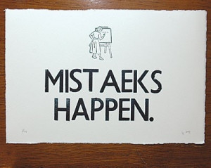 art, failure, humor, message, mistakes, quote, text, truth, typography ...