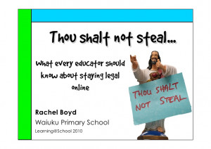 Thou Shalt Not Steal - What every teacher needs to know about staying ...