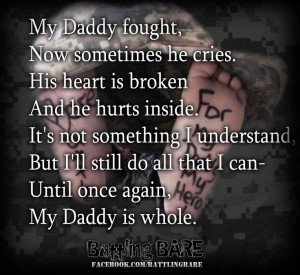 ... soldiers DESERVE the right to be healed and whole! Help combat PTSD