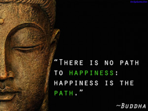 There Is No Path to Happiness