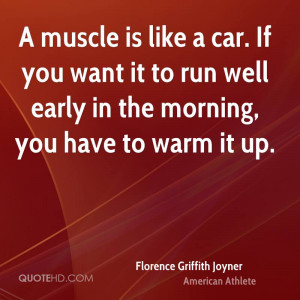 Florence Griffith Joyner Fitness Quotes