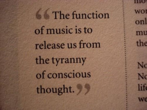 Music is also my therapy. It can transform my mood almost instantly.