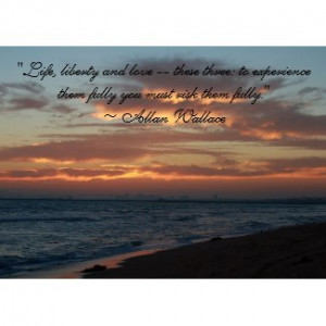 California Beach with Life Quote by DiodatiDesigns
