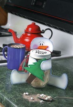 crafts-n-things-snowman-cocoa-hugger (hd). We can make this snowman ...
