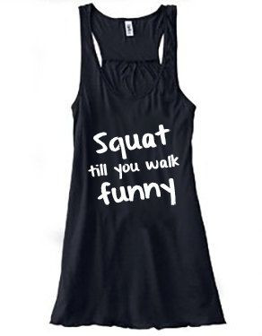 ... Funny Racerback Tank Top - Workout Tank Top - Crossfit Shirt - Quote