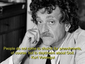 Kurt vonnegut, famous, quotes, sayings, god, faith, best
