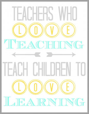 Teacher Appreciation Quote {Printable} Mothers Love Free Information ...