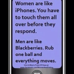 Women are like Iphones