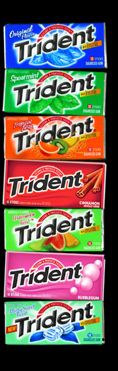 trident gum flavors