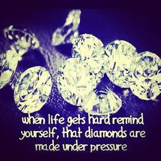 just an old lump of coal now Lord, but I'm gonna be a diamond ...