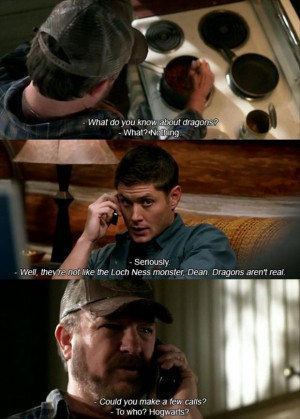Supernatural Funny Quotes