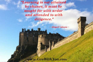 ... -Chance-Diligence-By-Abigail-Adams-in-Learning-Responsability-Quotes