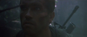 Arnold Schwarzenegger as Dutch in Predator (1987)