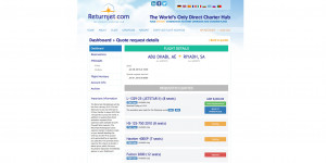 Charter hub Returnjet.com has improved the accuracy of flight price ...