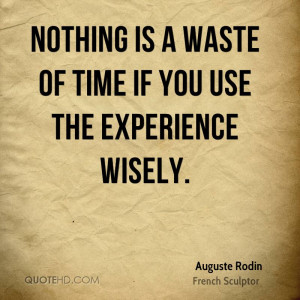 Auguste Rodin Time Quotes
