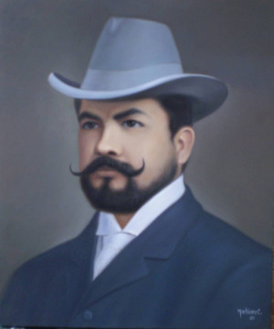 Ruben Dario Óleo Lienzo Paisaje