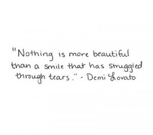 ... , quote, quotes, smile, tears, than, that, through, tumblr, struggled