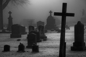 ... white, cemetery, creepy, cross, devil, ghost, girl, god, graveyard
