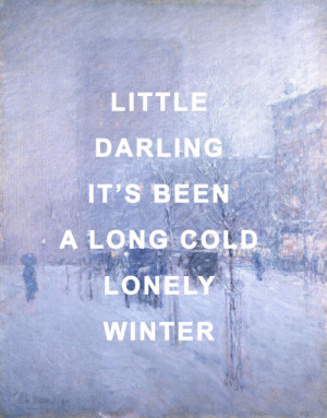 ... by Frederick Childe Hassam // “Here Comes the Sun” by The Beatles