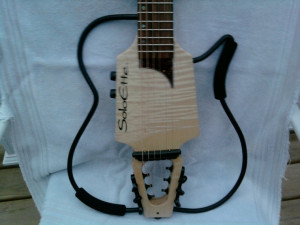 Soloette Steel String Travel/Practice Guitar for sale