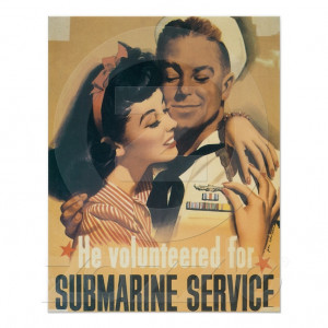 Submarine Service U.S. Navy USN Posters from Zazzle.com