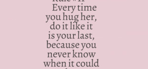 Boyfriend Rule #11 – Make Every Hug Like Your Last