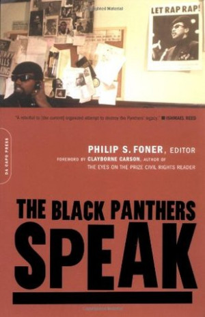 Start by marking “The Black Panthers Speak” as Want to Read: