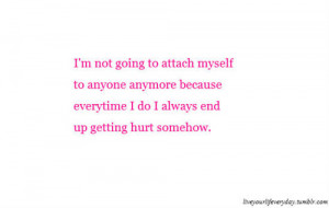 Getting Hurt Quotes