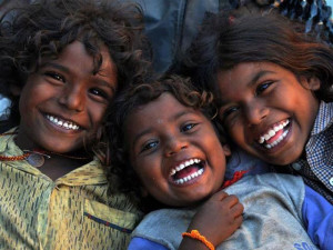 ... People, White Teeth, Happy Kids, Beautiful Children, India, Laughter