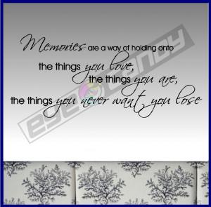 of holding Onto the Things You Love, the Things You Are, the Things ...