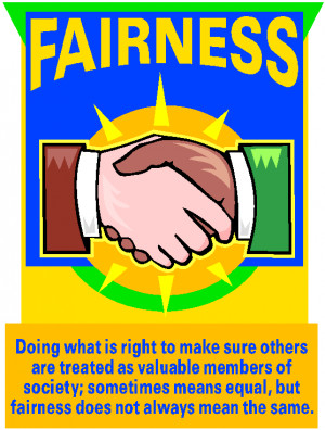 ... fairness citizenship caring respect responsibility peace empathy fair