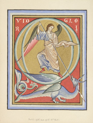 Medieval Illuminated Letters O