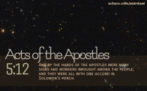 Bible verses from Acts of the Apostles